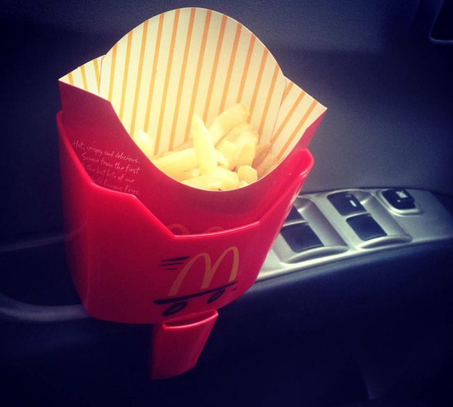 McDonald's Fry Holder