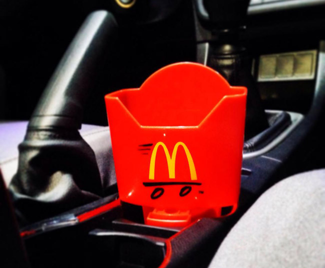 McDonald's Fry Holder