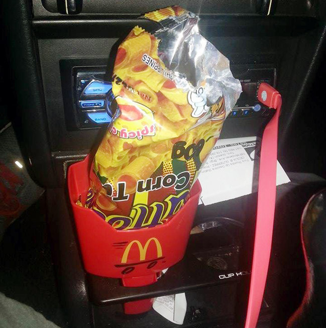 McDonald's Fry Holder