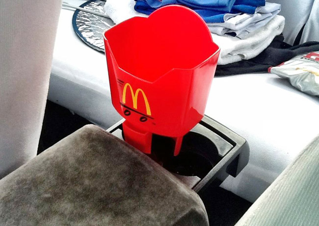 McDonald's Fry Holder