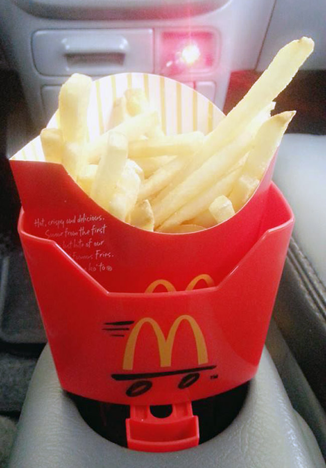 McDonald's Fry Holder