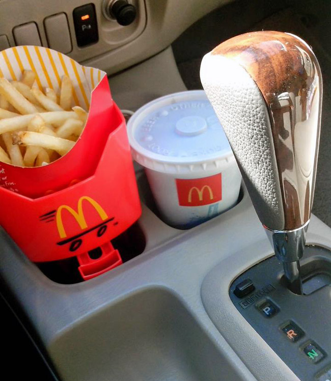 McDonald's Fry Holder