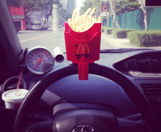 McDonald's Fry Holder
