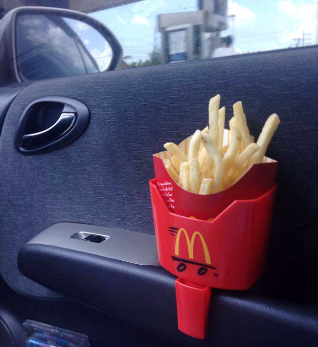 McDonald's Fry Holder
