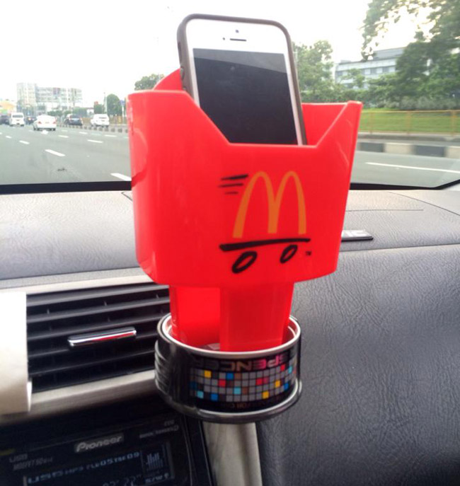 McDonald's Fry Holder