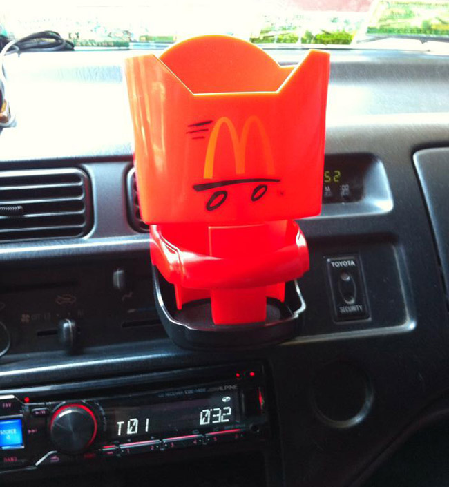 McDonald's Fry Holder