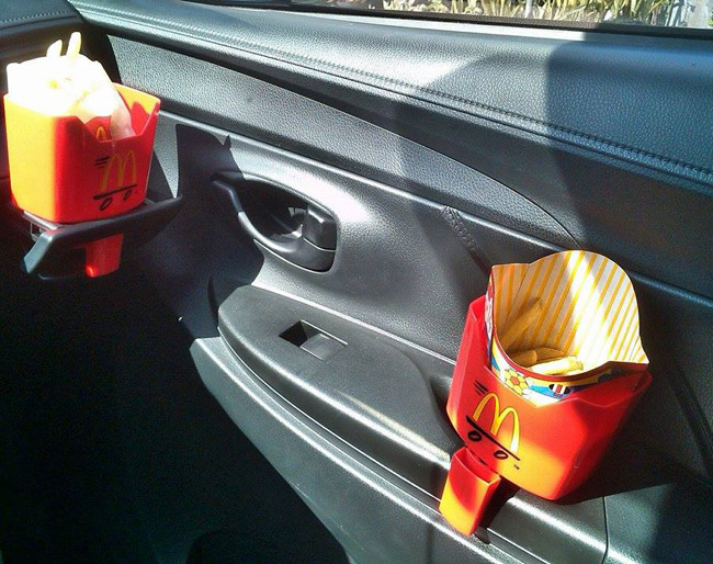 McDonald's Fry Holder