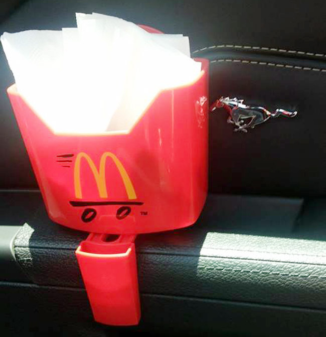 McDonald's Fry Holder