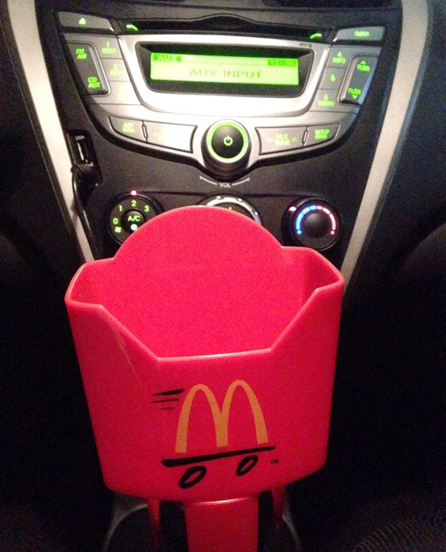 McDonald's Fry Holder