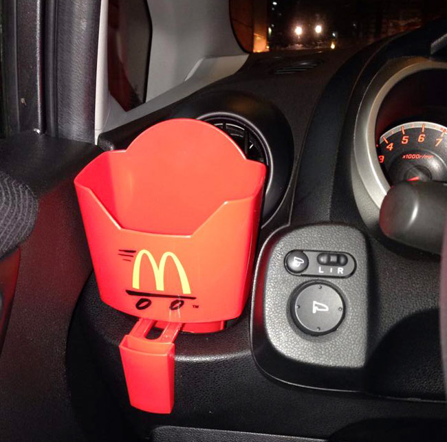 McDonald's Fry Holder