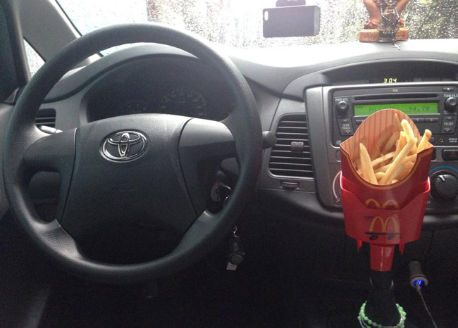 McDonald's Fry Holder