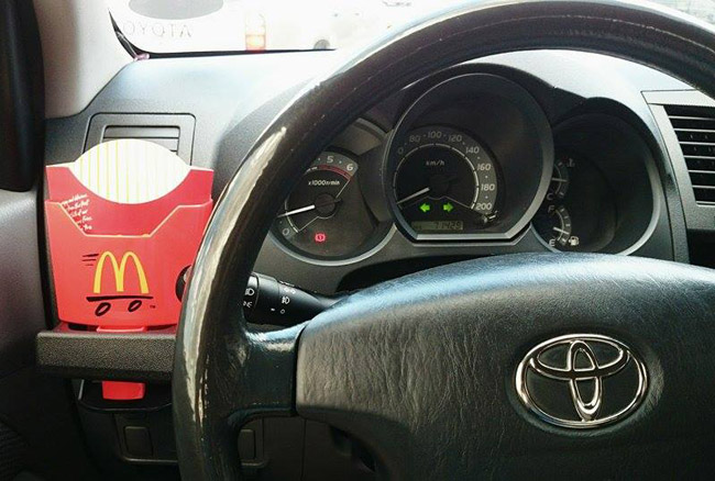 McDonald's Fry Holder