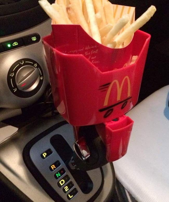 McDonald's Fry Holder