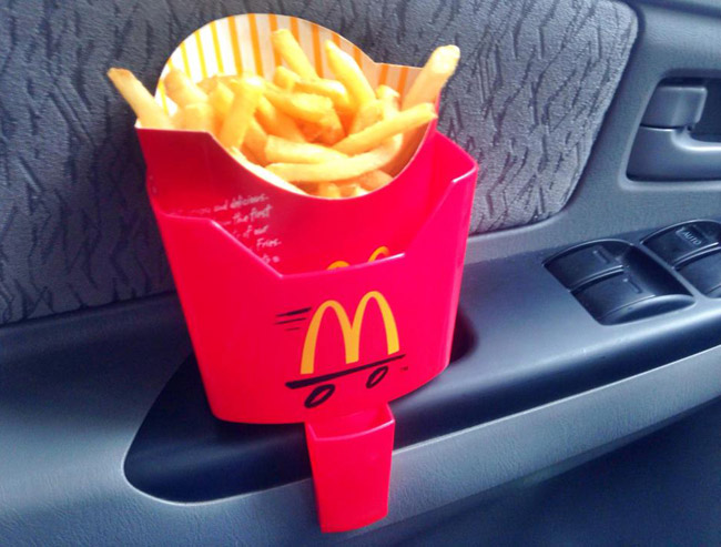 McDonald's Fry Holder
