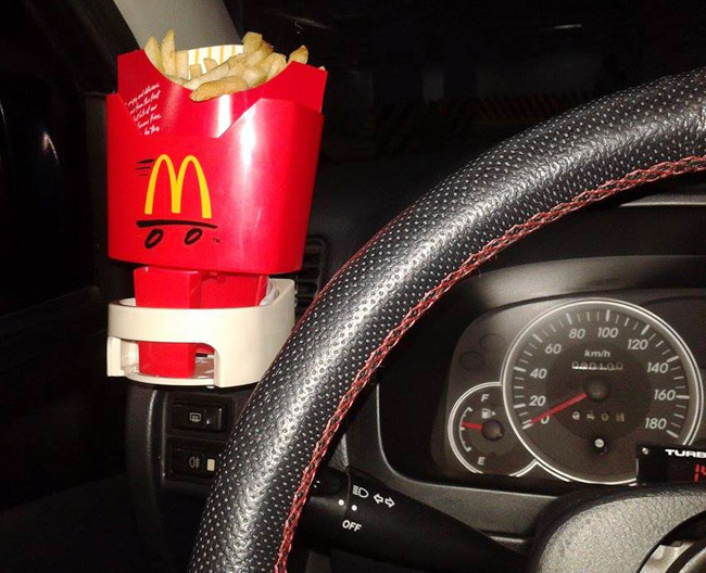 McDonald's Fry Holder