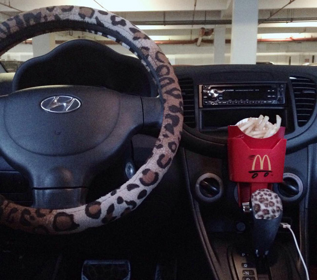 McDonald's Fry Holder