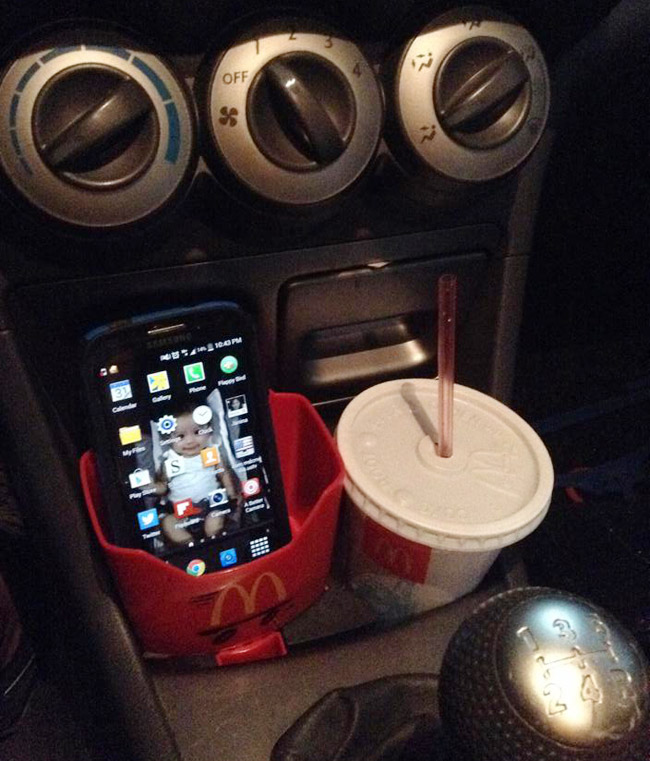 McDonald's Fry Holder