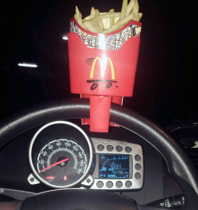McDonald's Fry Holder