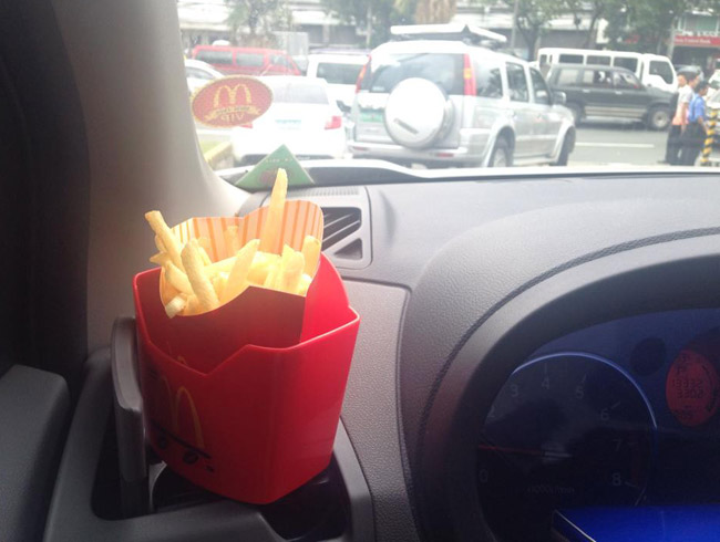 McDonald's Fry Holder