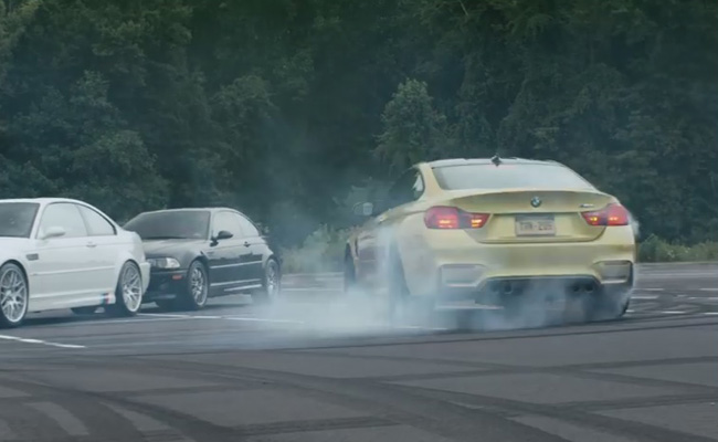 TopGear.com.ph Philippine Car News - Video: BMW M4 drives around course marked by M vehicles