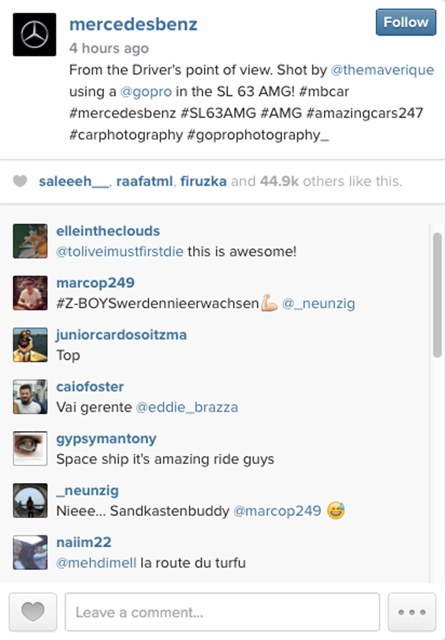 Mercedes-Benz on Instagram