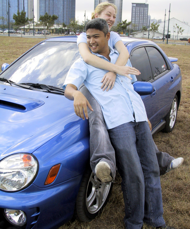 Enzo Pastor and Dalia Guerrero