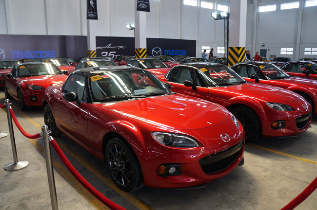 25th Anniversary Mazda Miata gift 25th Anniversary Mazda Miata gift