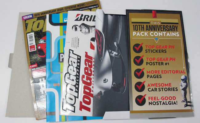 Top Gear Philippines 10th Anniversary pack