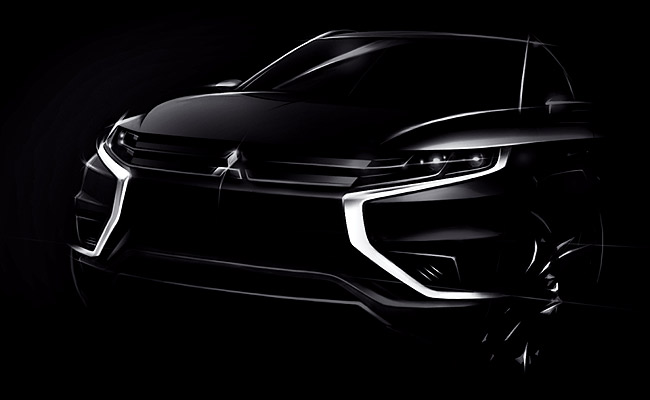 TopGear.com.ph Philippine Car News - Updated Mitsubishi Outlander concept to debut at Paris Motor Show