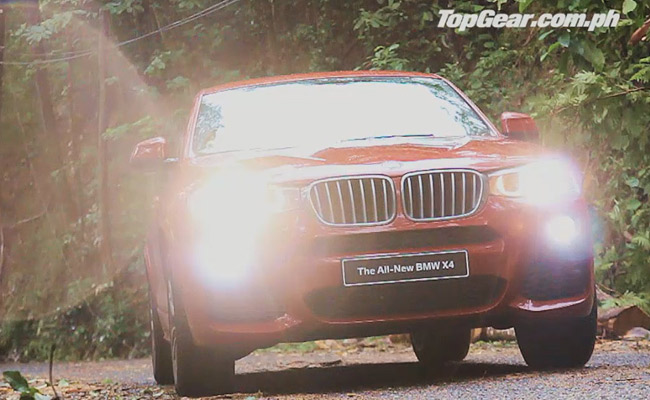 BMW X4 video