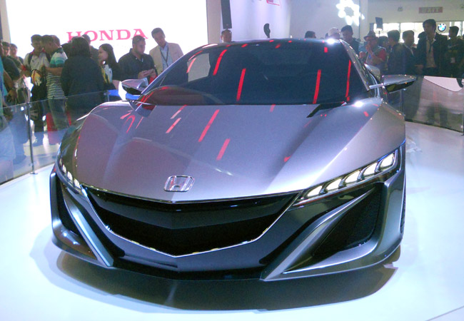 Honda NSX concept at Philippine International Motor Show