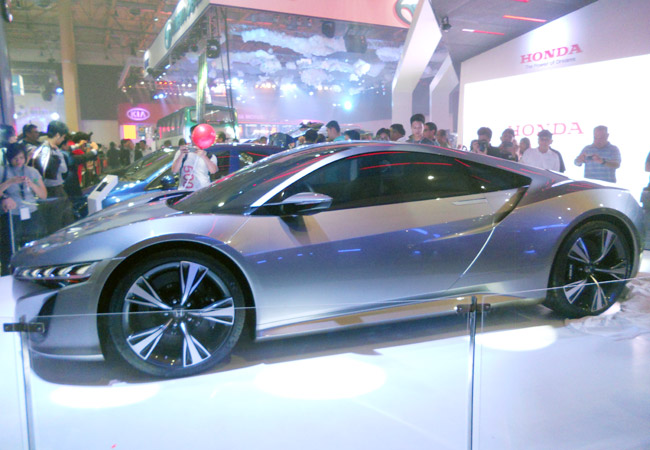 Honda NSX concept at Philippine International Motor Show