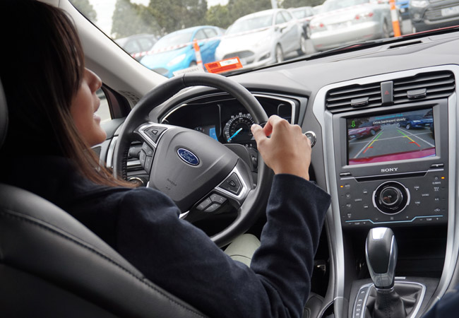 Stephanie Asi and Ford in Australia