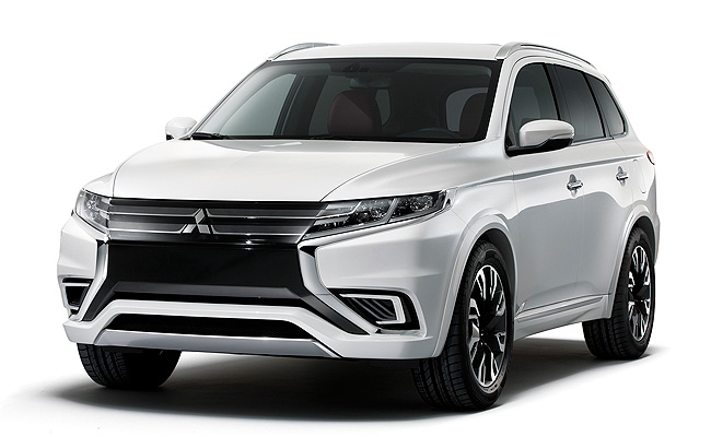 Mitsubishi shows off Outlander PHEV Concept-S TopGear.com.ph Philippine Car News - Mitsubishi shows off Outlander PHEV Concept-S