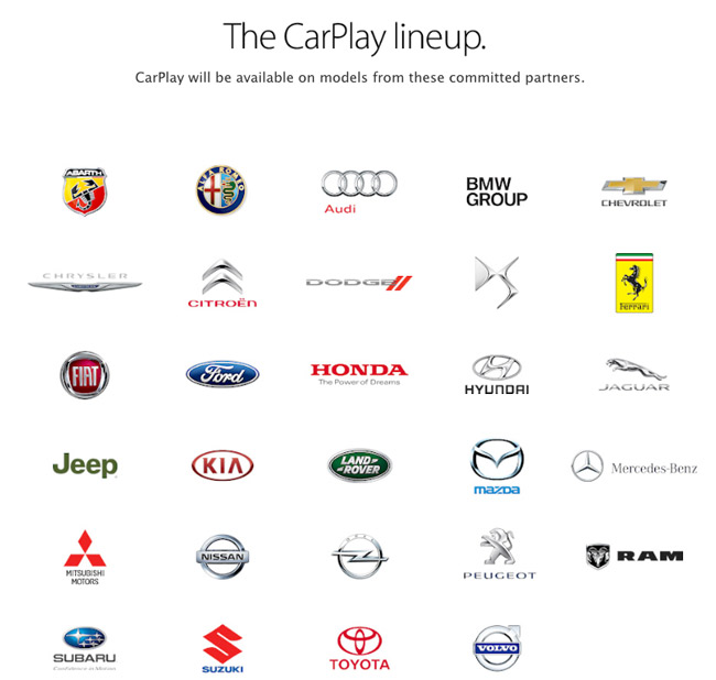 Apple CarPlay Apple CarPlay