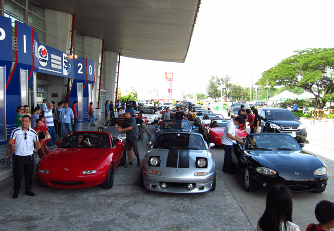 Mazda Miata celebration
