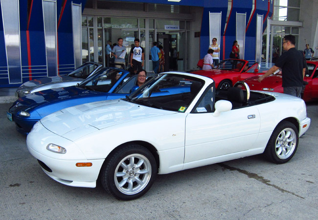 Mazda Miata celebration