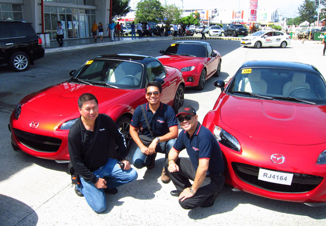 Mazda Miata celebration