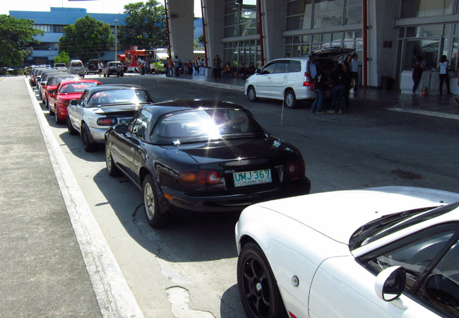 Mazda Miata celebration