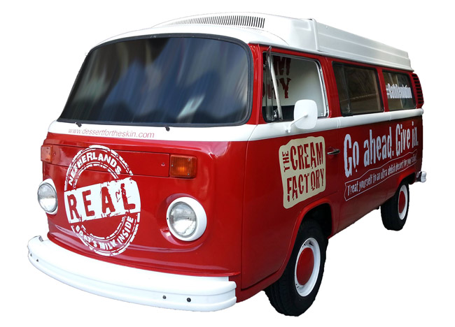 The Cream Factory Volkswagen Kombi