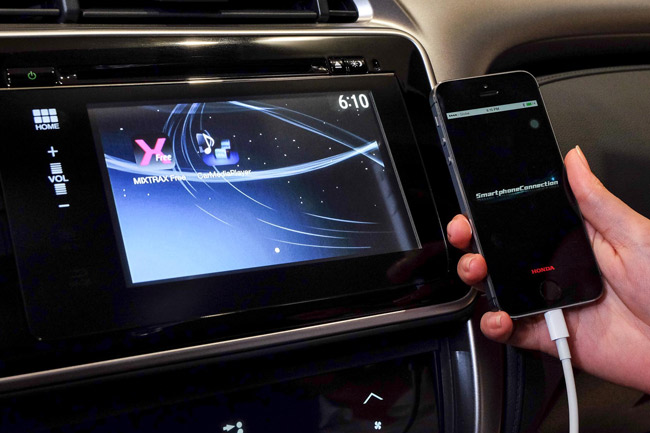 Honda City with Sygic