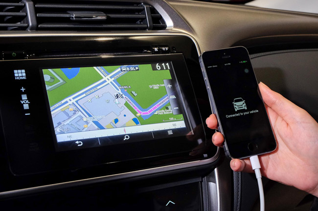 Honda City VX with Sygic