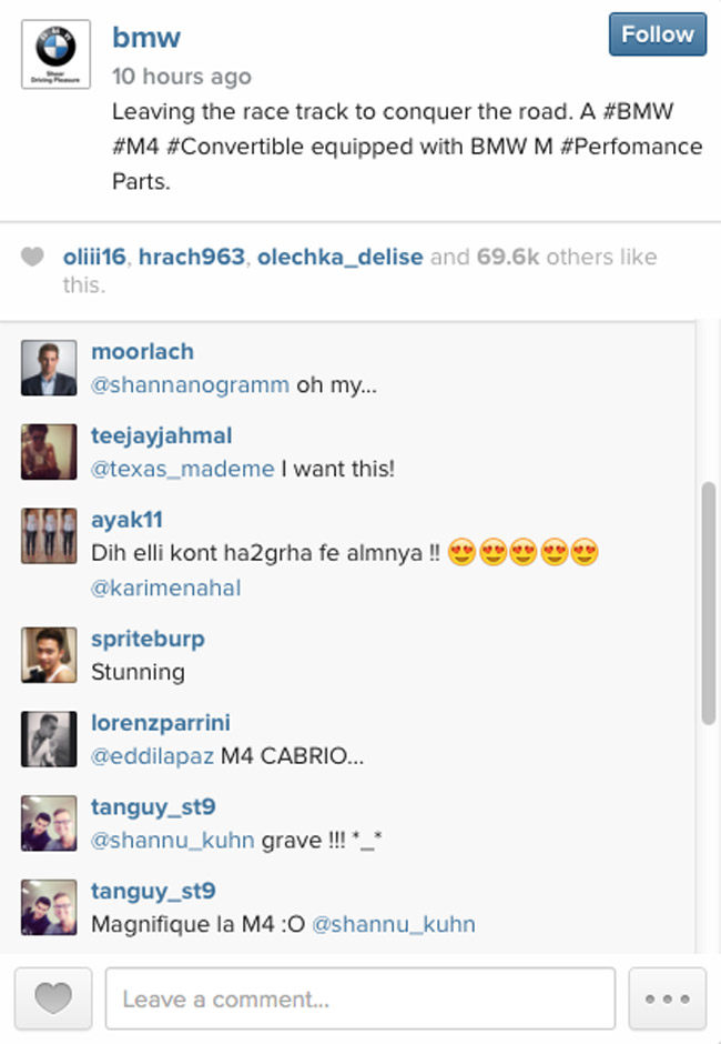BMW on Instagram