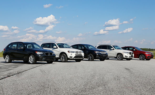 BMW X family at 15