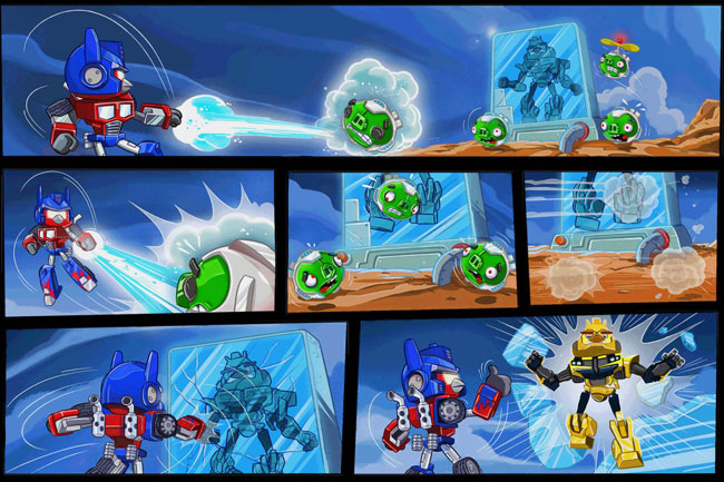 Angry Birds Transformers
