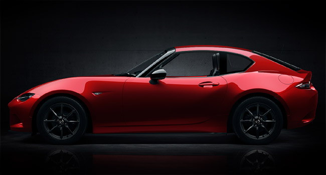We render how a Mazda MX-5 Coupe would look like