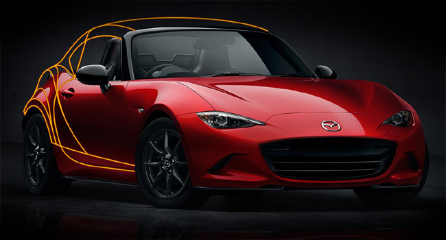 We render how a Mazda MX-5 Coupe would look like