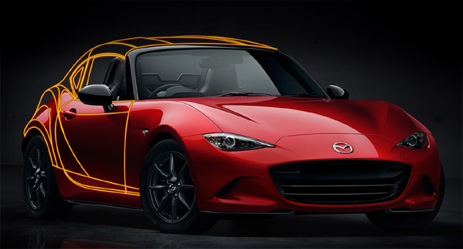 We render how a Mazda MX-5 Coupe would look like