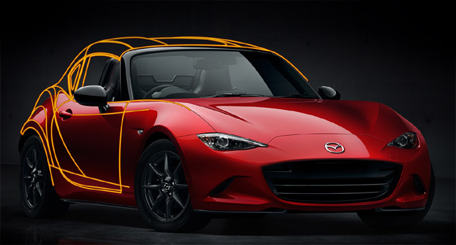 We render how a Mazda MX-5 Coupe would look like