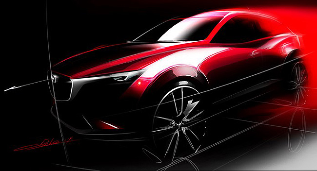 TopGear.com.ph Philippine Car News - Mazda to reveal CX-3 at LA Auto Show